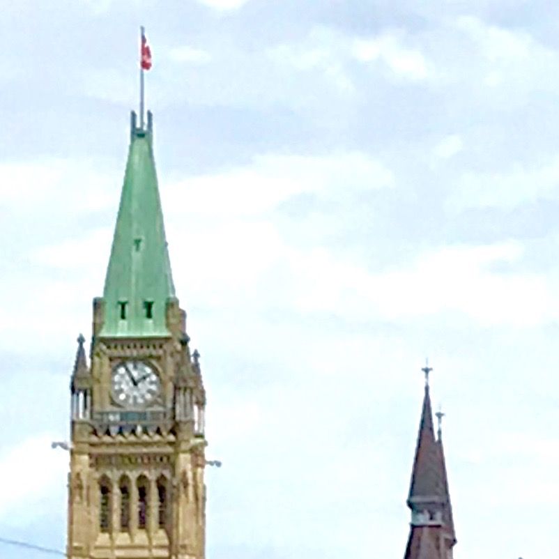 Tour de l'horloge, à Ottawa.